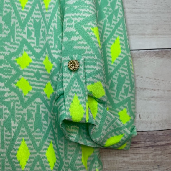 Mint Green Shift Dress - Picture 6 of 15